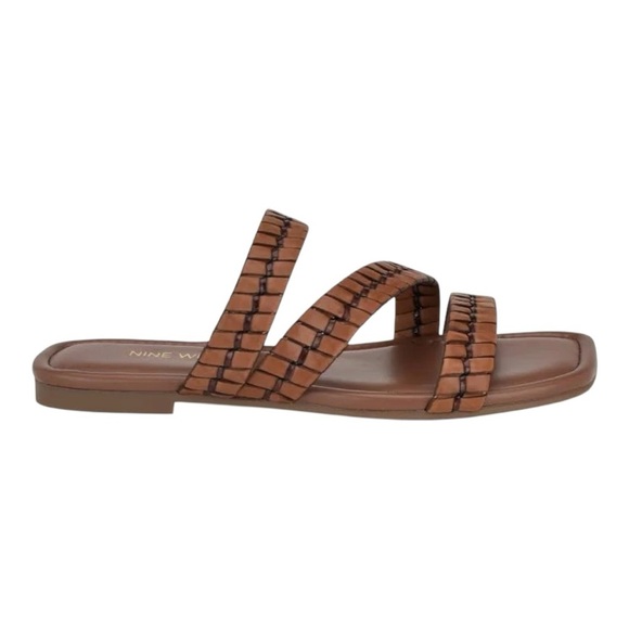 Nine West Quinlea Dark Brown Sandals Size 7.5 New - Picture 6 of 12